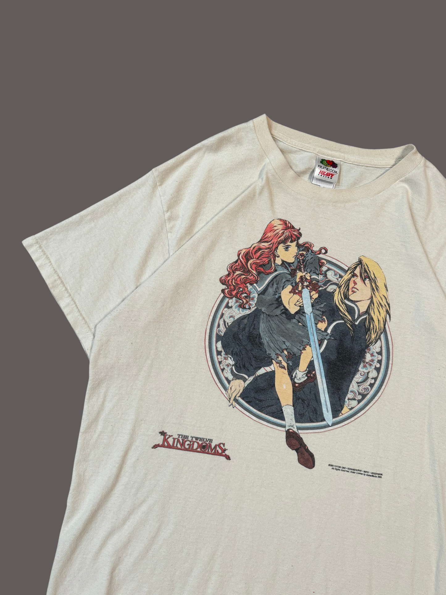 Rare Vintage 2003 The Twelve Kingdoms T-Shirt