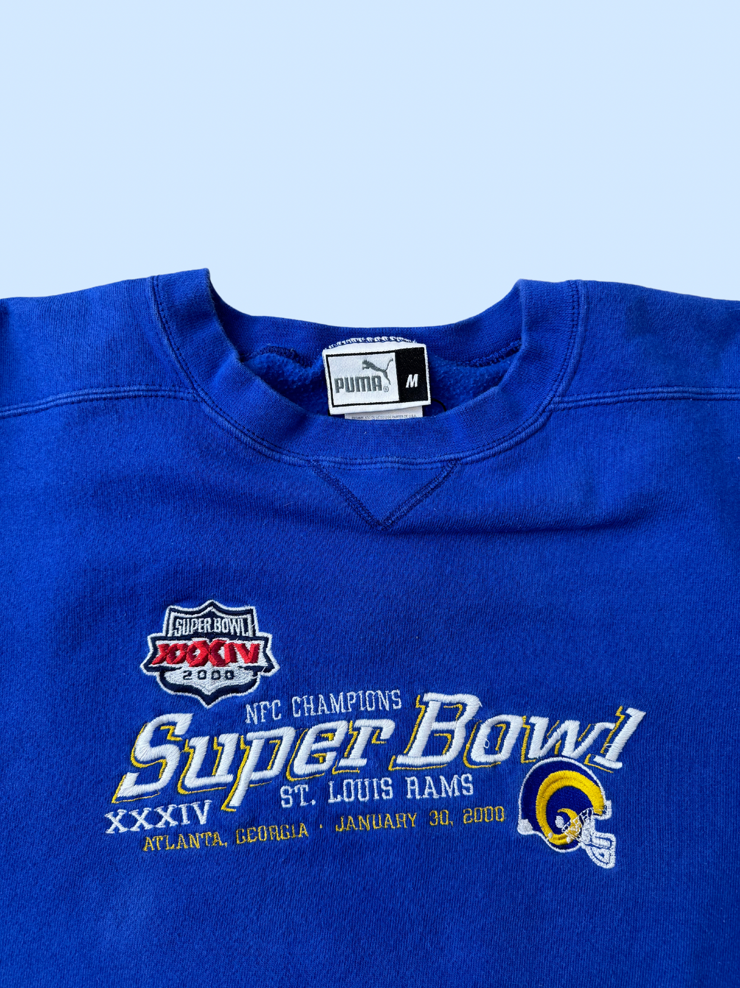 Vintage St. Louis Rams Superbowl Crewneck