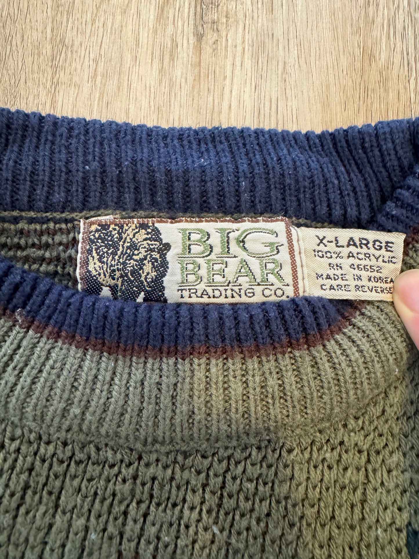 Vintage Fishing Sweater
