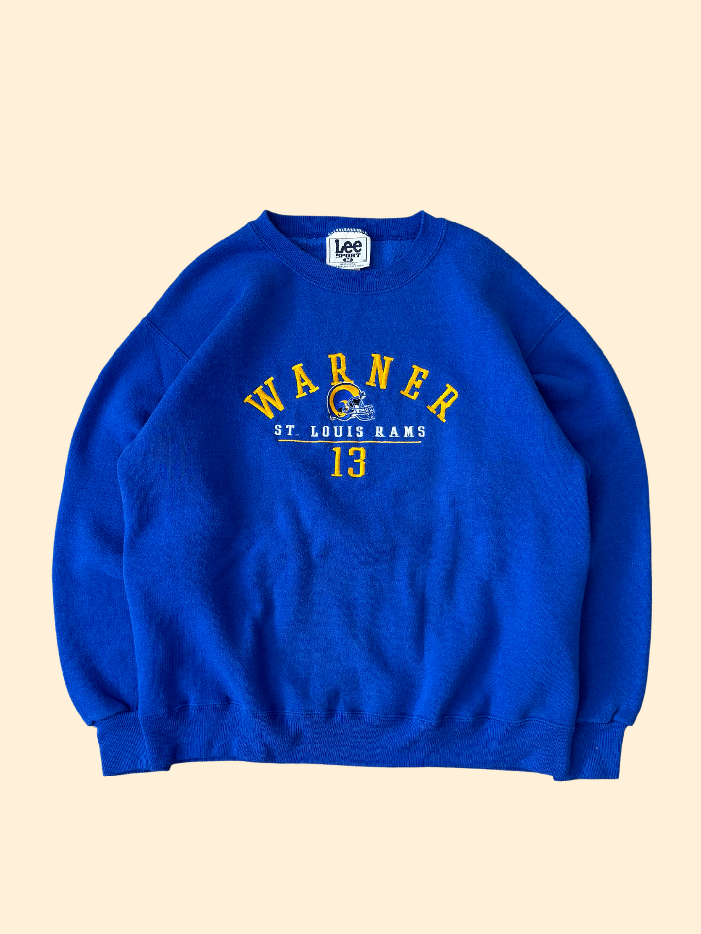 Vintage St. Louis Rams Warner Crewneck