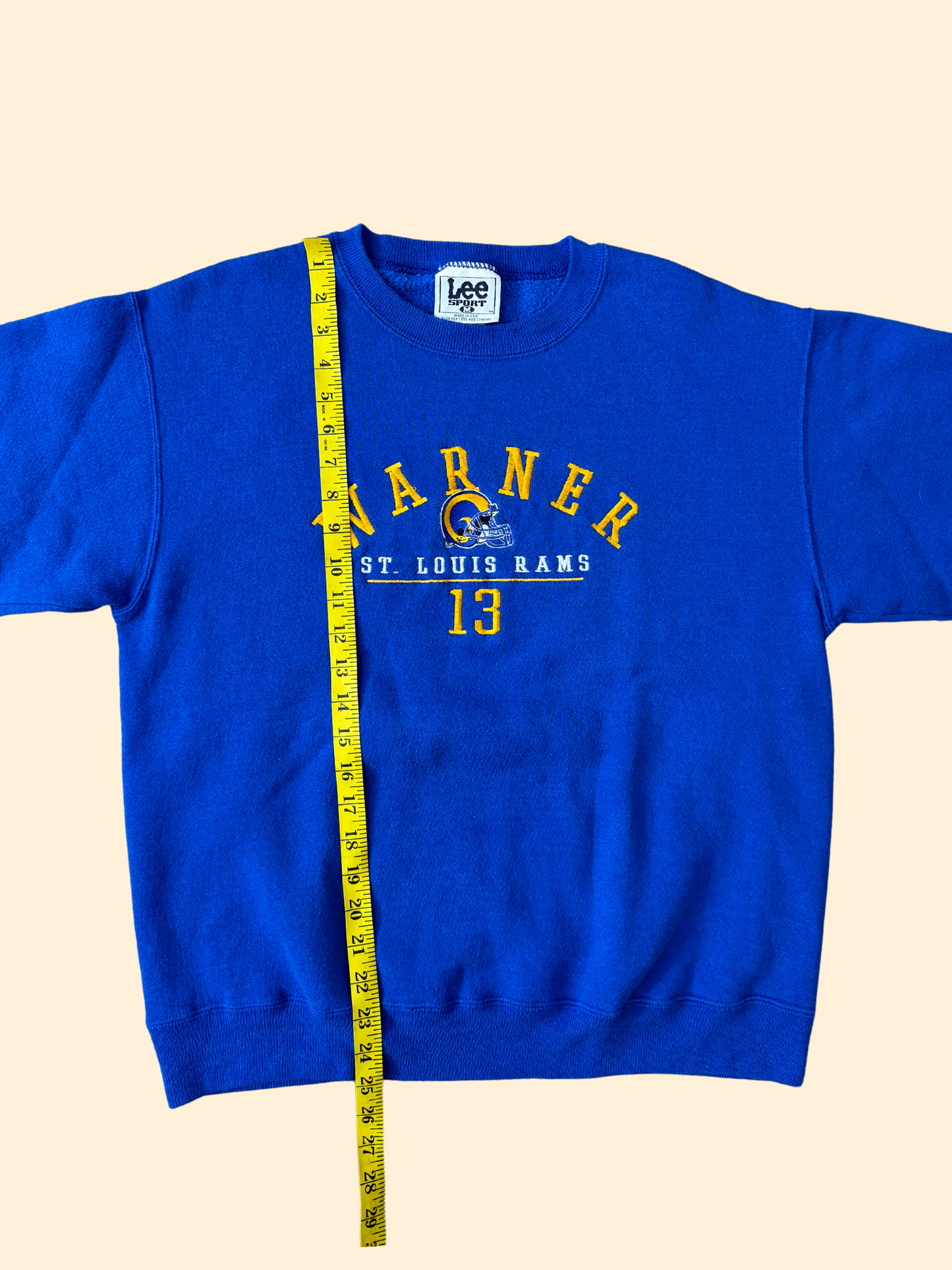 Vintage St. Louis Rams Warner Crewneck