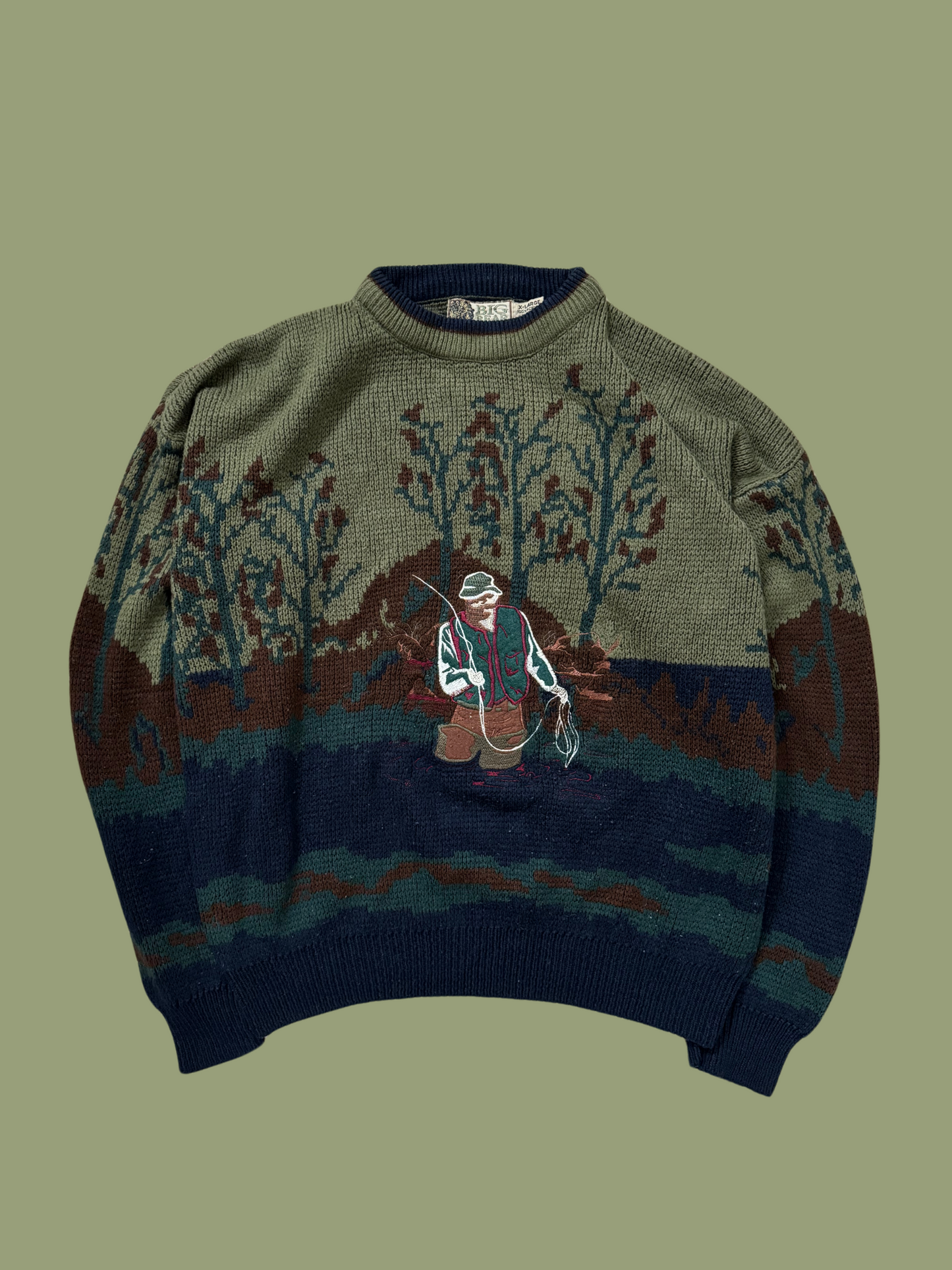Vintage Fishing Sweater