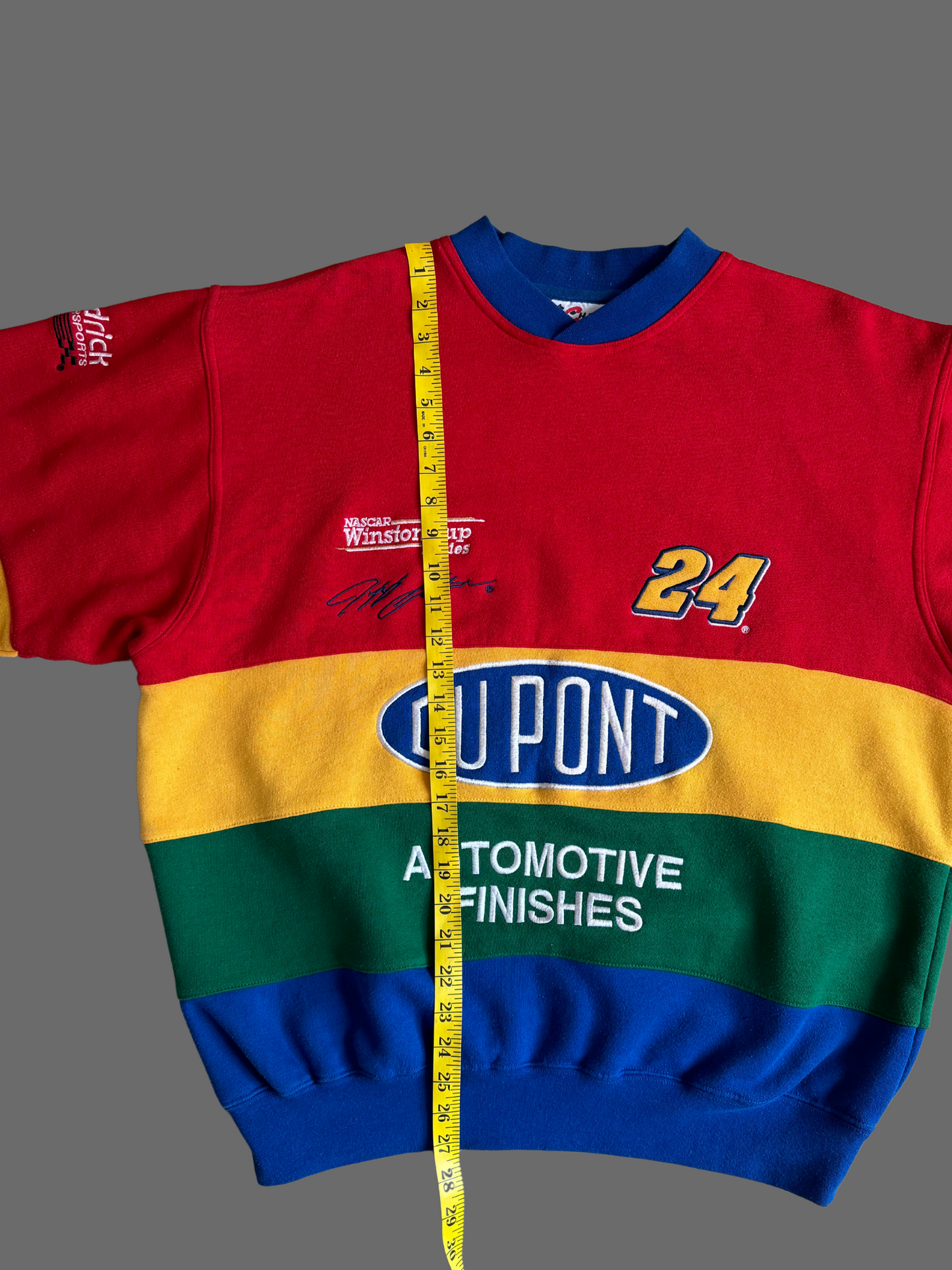 Vintage 90'S DU POINT NASCAR Winston Cup Series Crewneck