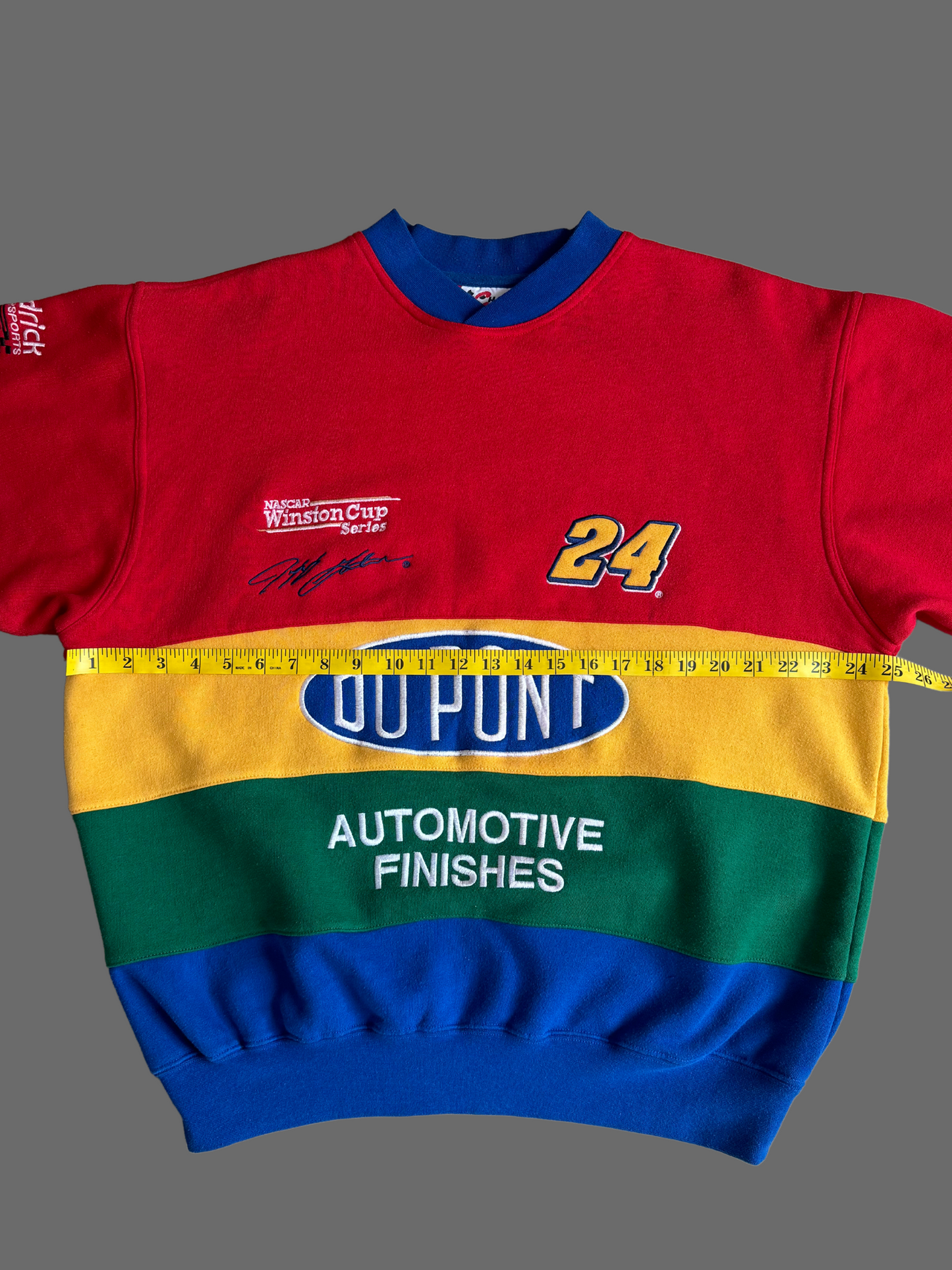 Vintage 90'S DU POINT NASCAR Winston Cup Series Crewneck