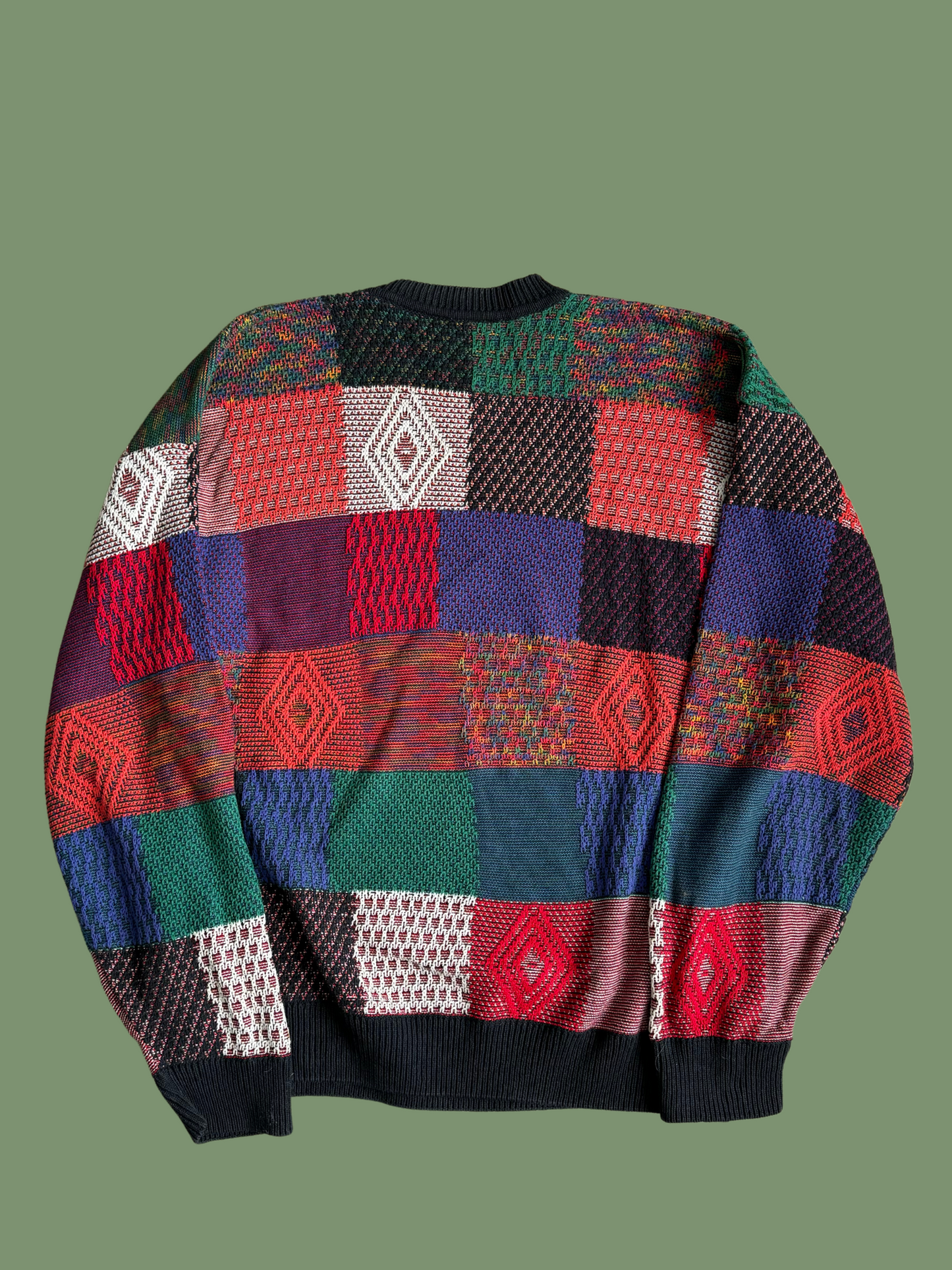 Vintage Patchwork Sweater
