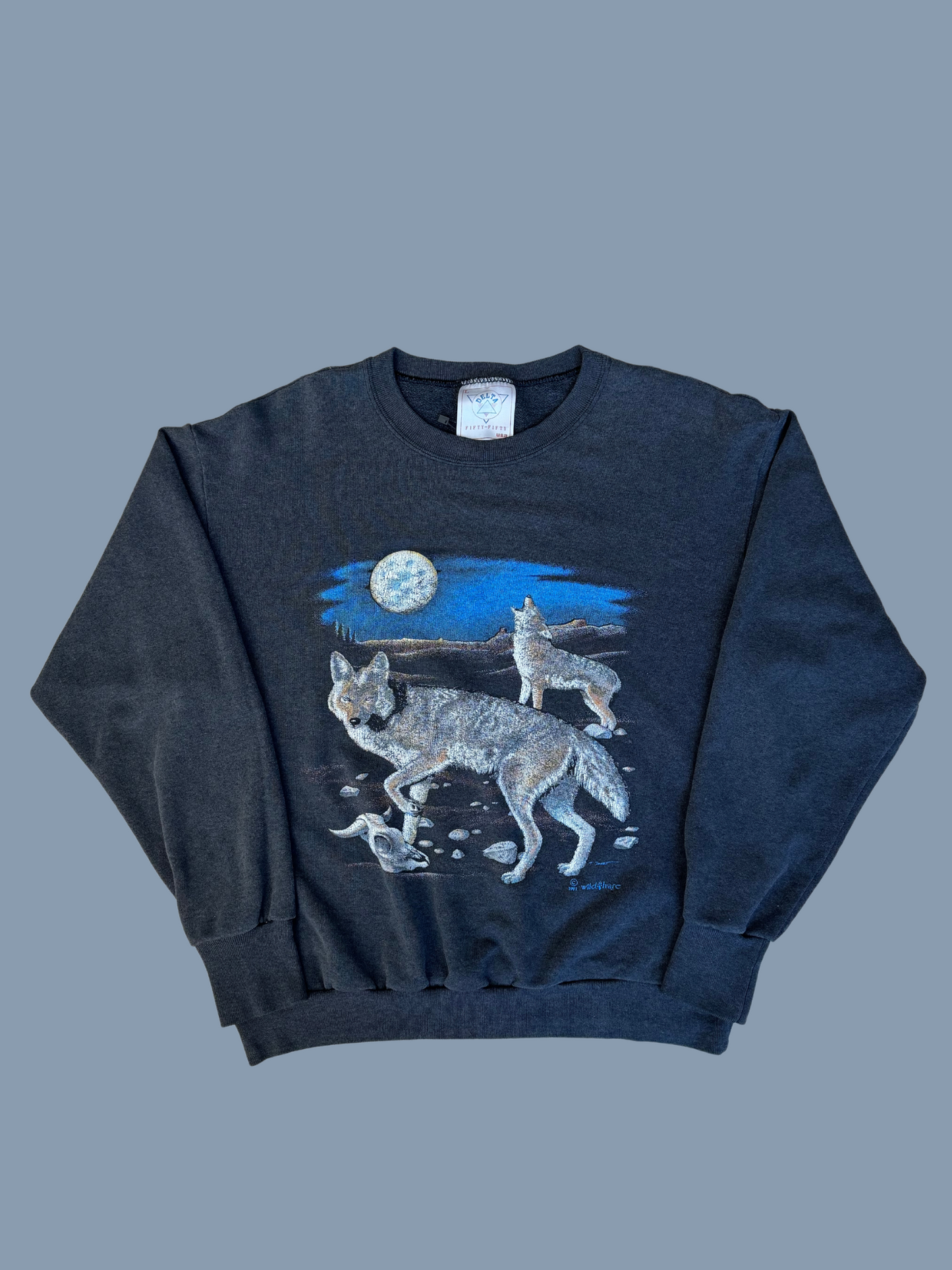Vintage Wild Hare Wolf Crewneck