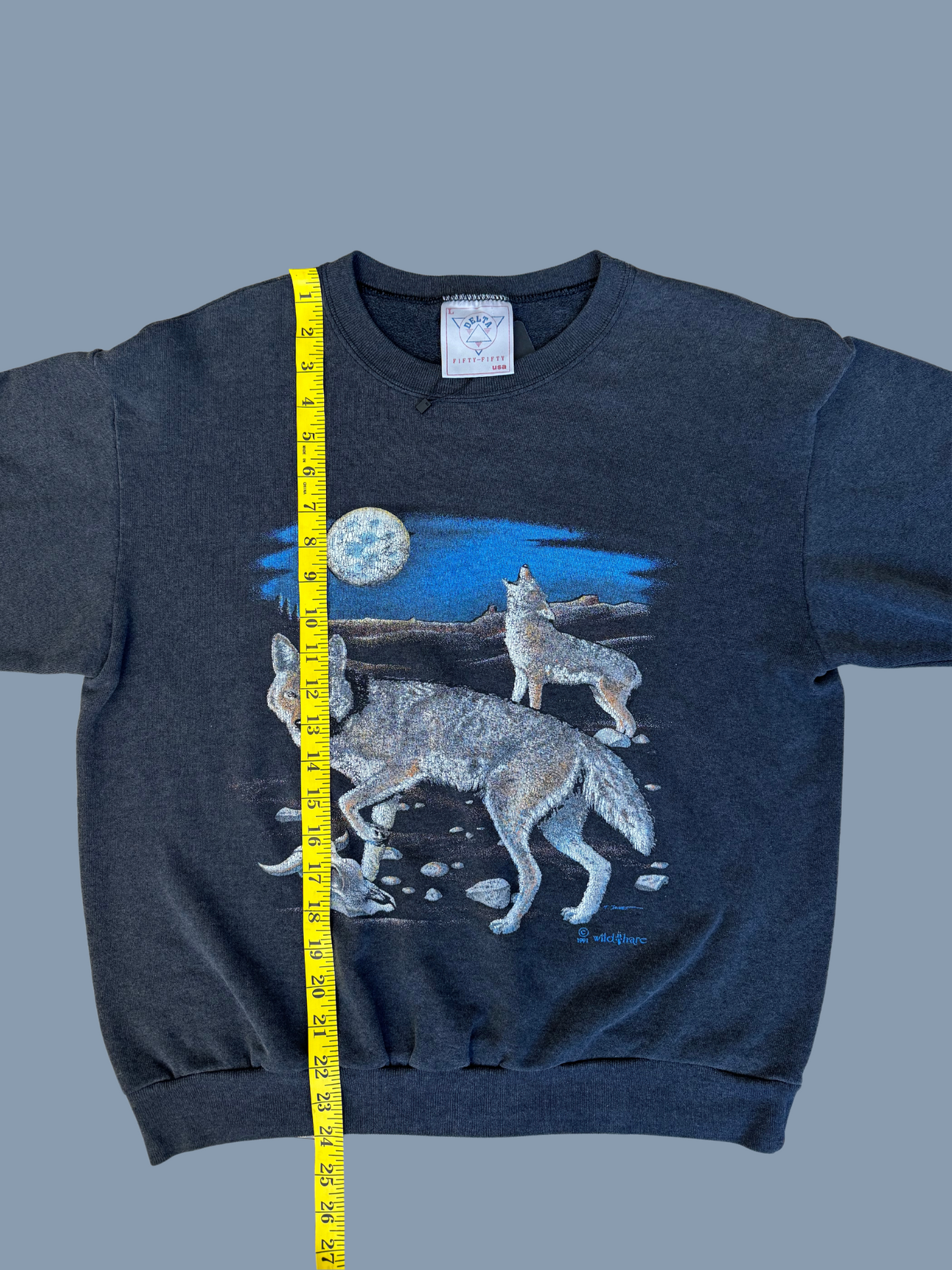 Vintage Wild Hare Wolf Crewneck