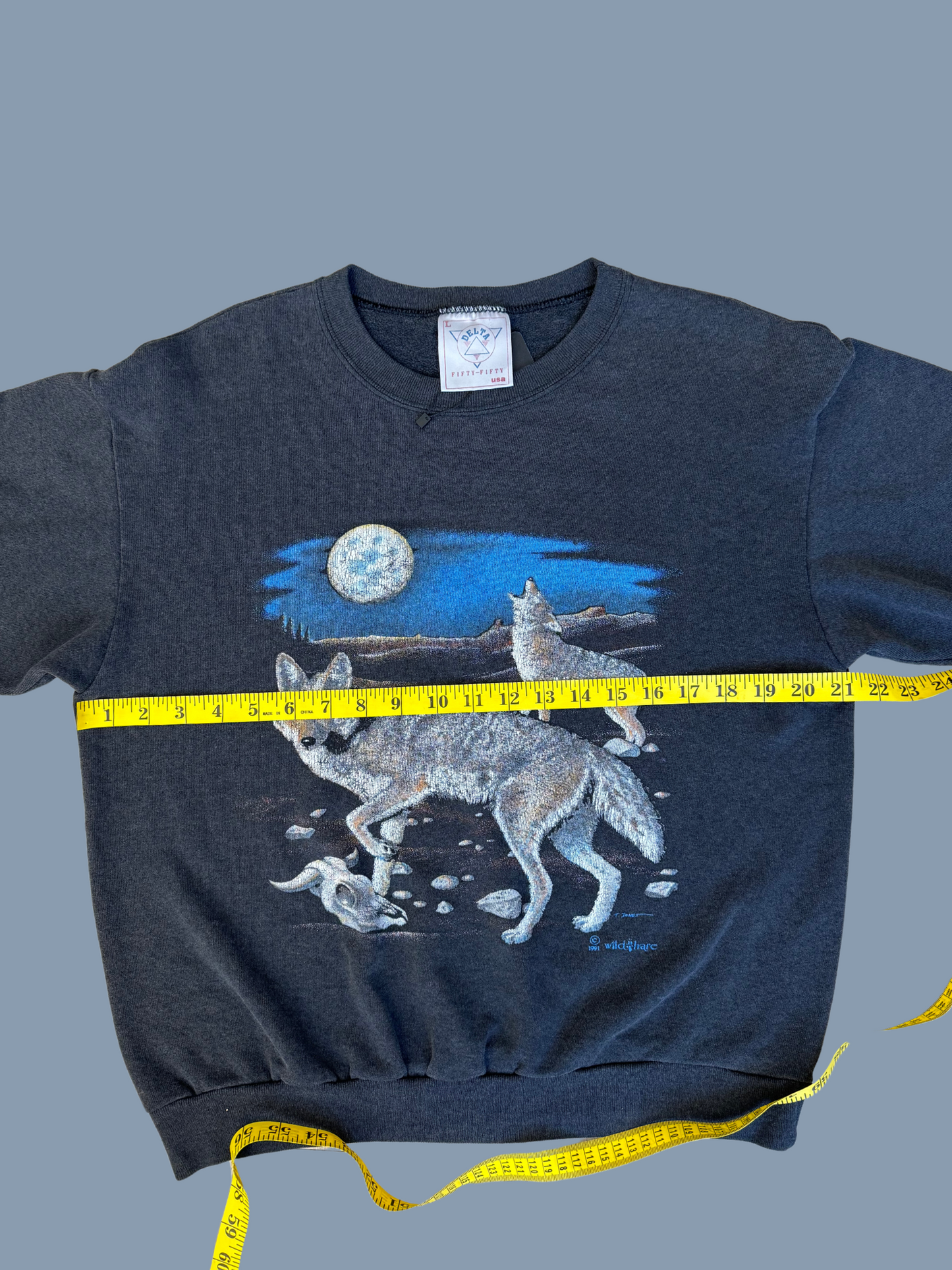 Vintage Wild Hare Wolf Crewneck