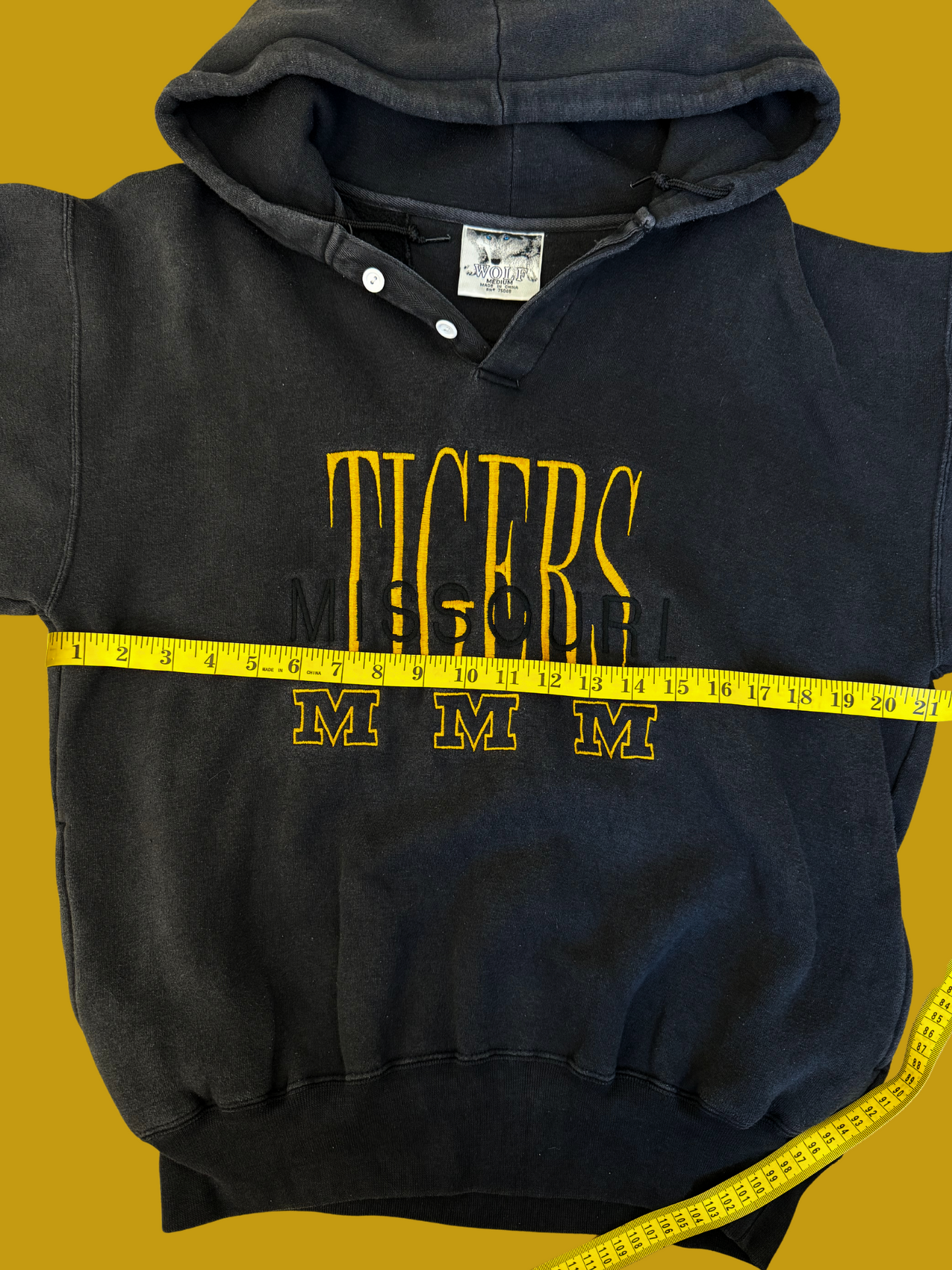 Vintage University of Missouri Hoodie