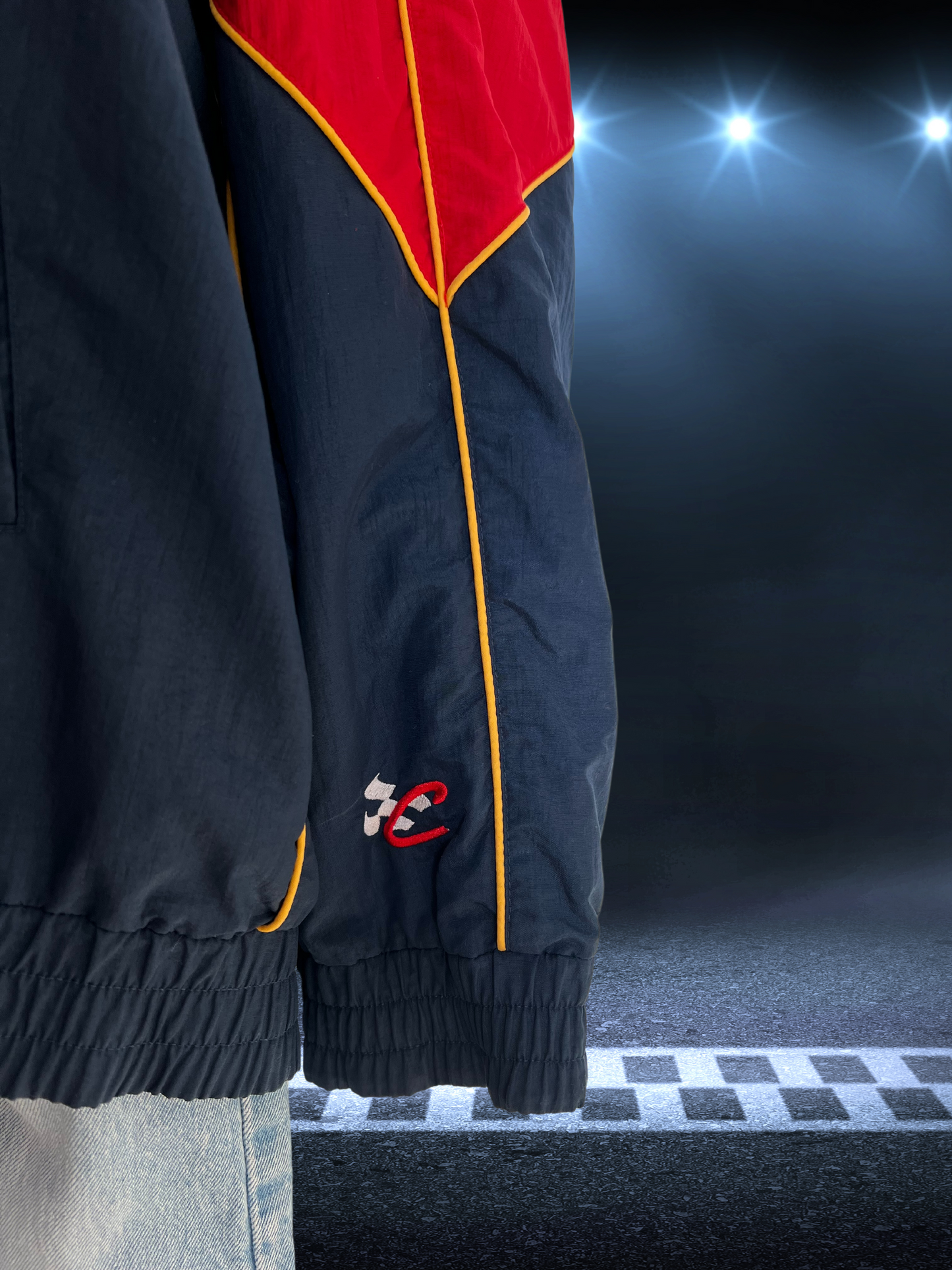 Vintage Rusty Wallace Miller Lite NASCAR Jacket