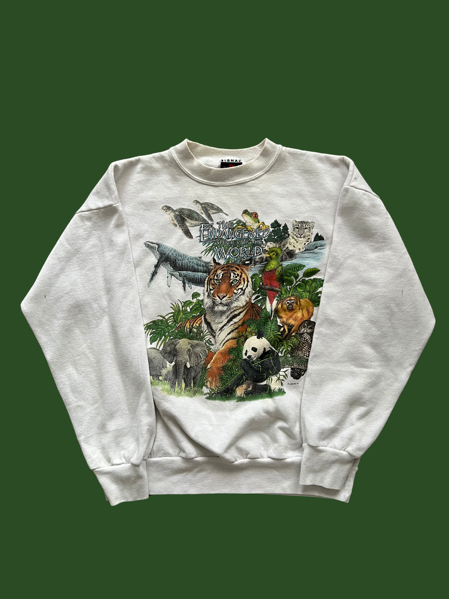 Vintage Endangered Species Crewneck