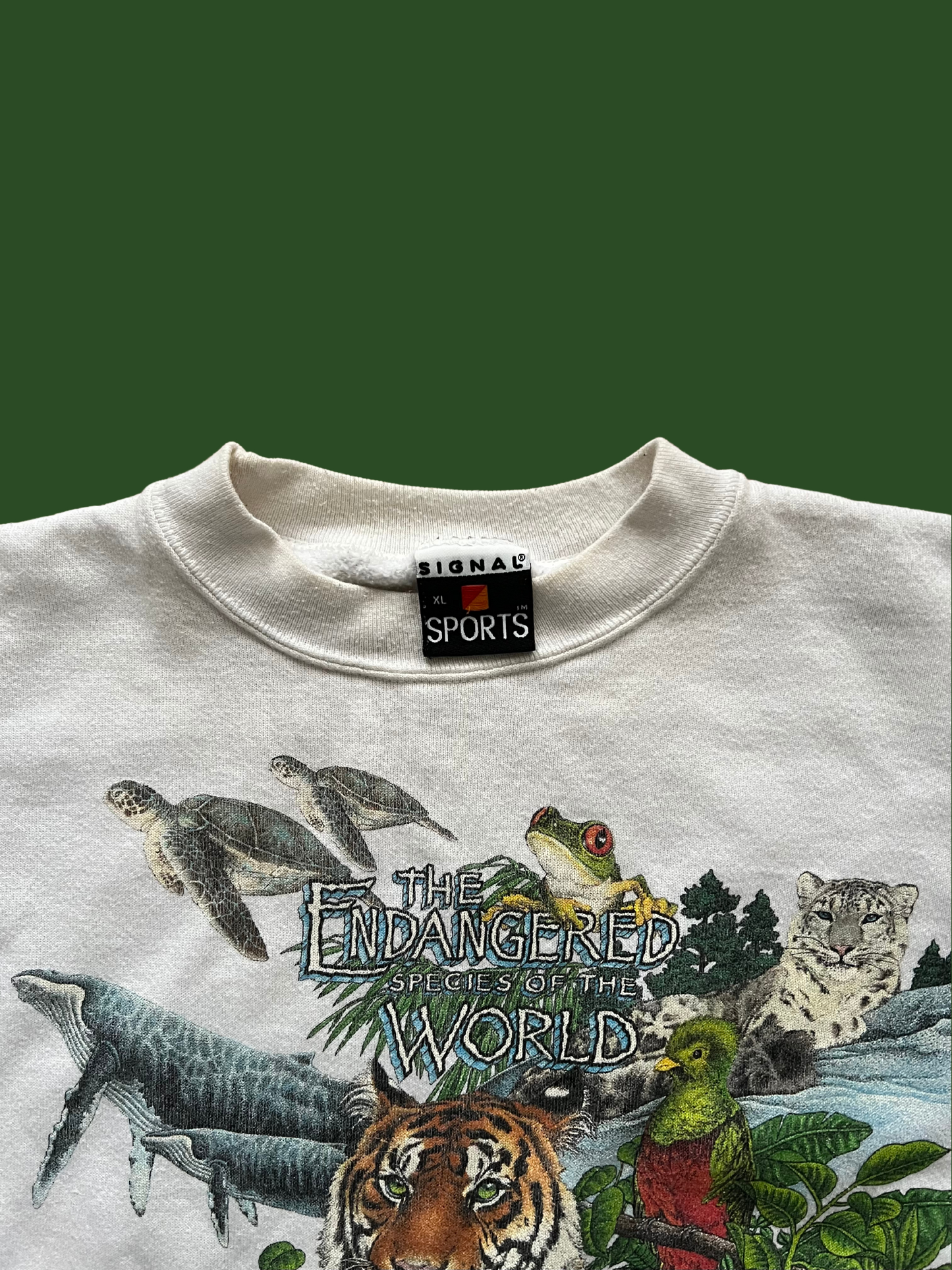 Vintage Endangered Species Crewneck